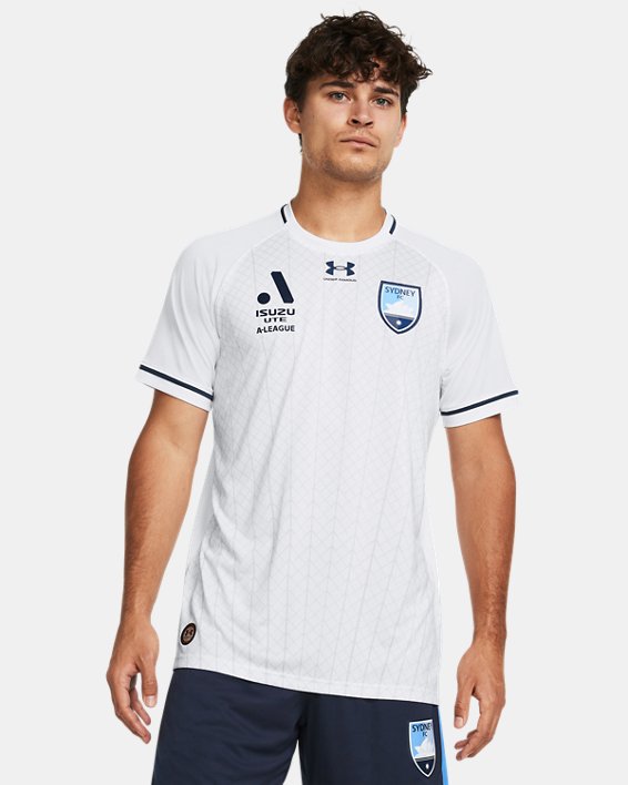 Men's UA SYD Replica Jersey in White image number 0